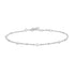 Silver Disc Station Bracelet